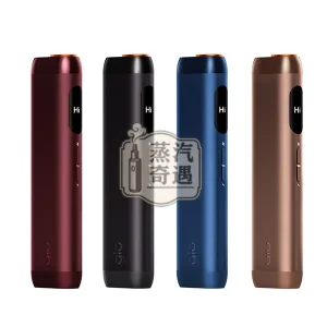 【紅色/黑色】Glo HILO一體機｜TurboStart™ 5 秒快速預熱｜Virto專用菸棒20支｜輕巧75g｜蒸汽奇遇現貨